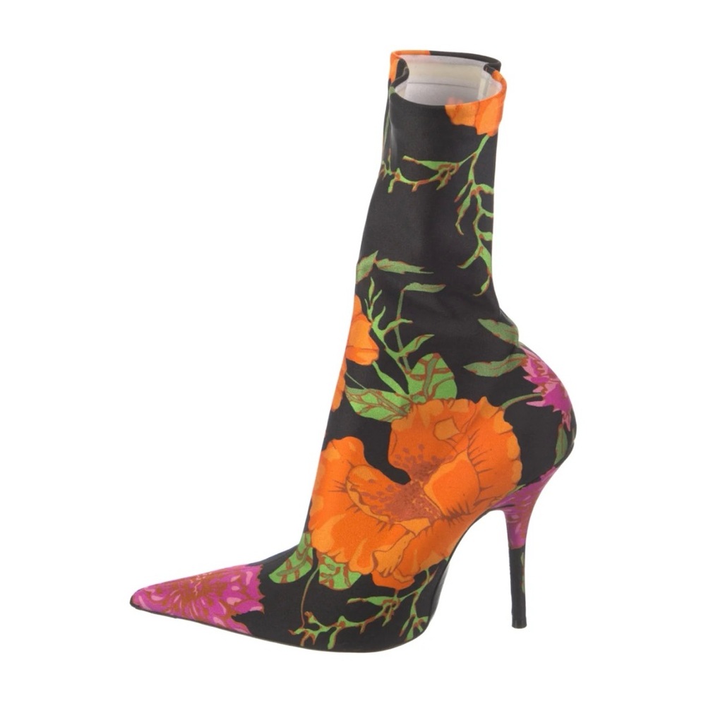 Balenciaga Floral Knife Boots 38.5